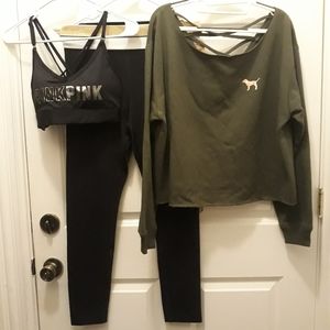 VS PINK 3 PIECE SET LARGE